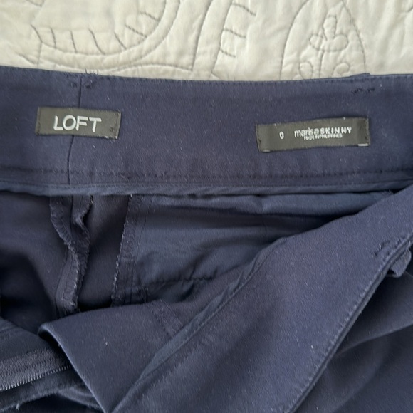 LOFT Marisa Skinny Pants Size 0 - Picture 3 of 7